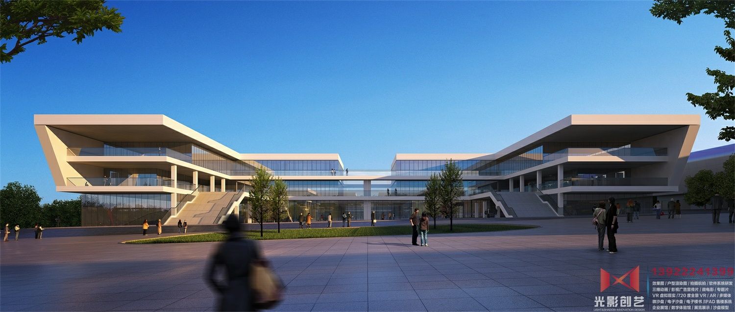 袁河经开区标准厂房改工程设计_工厂04日景